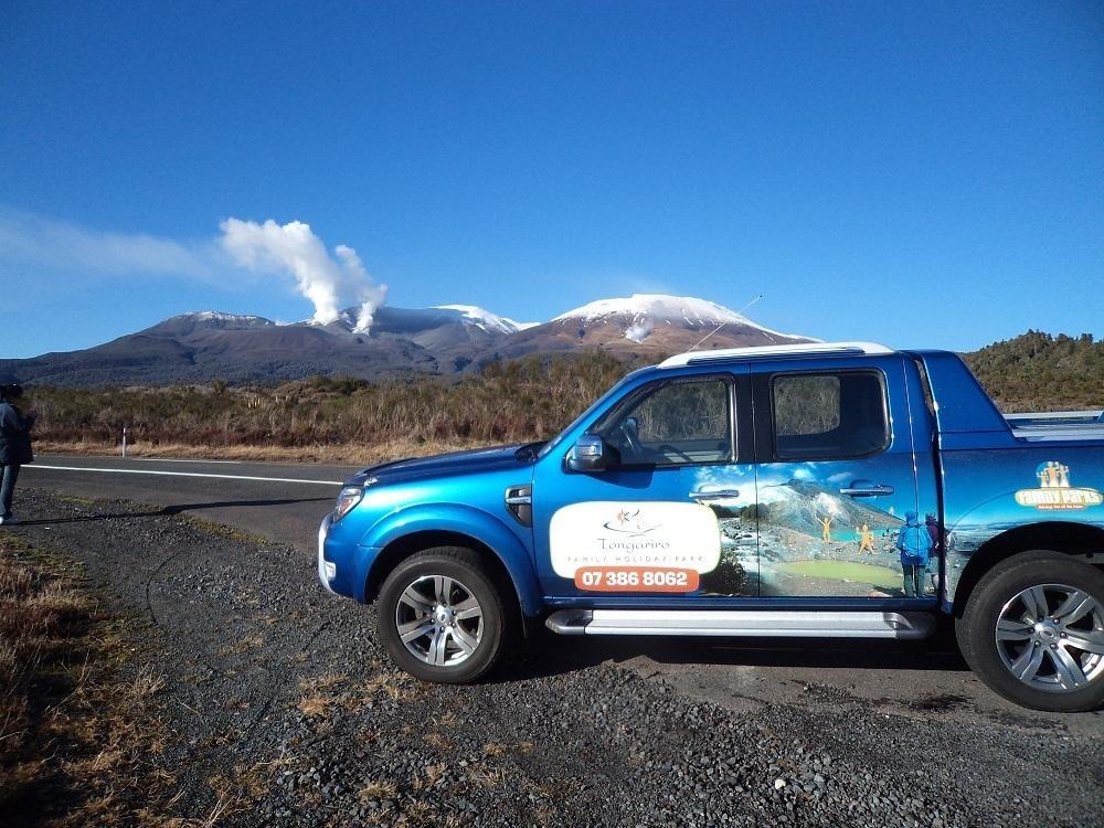 נשיונל פארק Tongariro Holiday Park מראה חיצוני תמונה